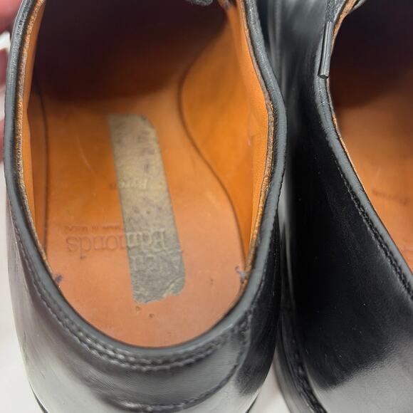 Allen Edmonds Byron Cap Toe Oxford Shoes Sz 10D Black Corpcore Old Money Ivy main image 10